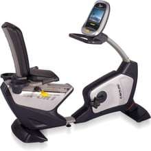 Recumbent bike with touch screen and heart 220x220
