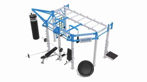 Cage crossfit SILVER WALL MOUNT Line C 3
